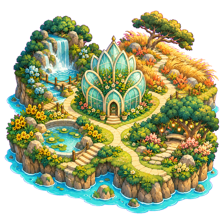 Illustration de l’Île des Émotions et des réactions